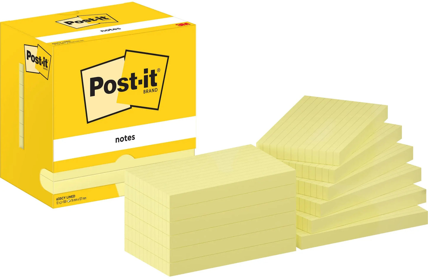 POST-IT   Haftnotizen           127x76mm Idealshop