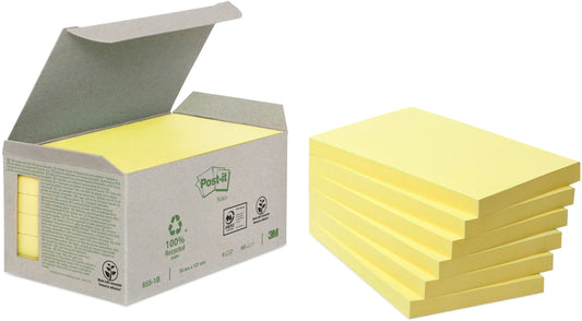 POST-IT   Haftnotizen Recycling 126x76mm Idealshop