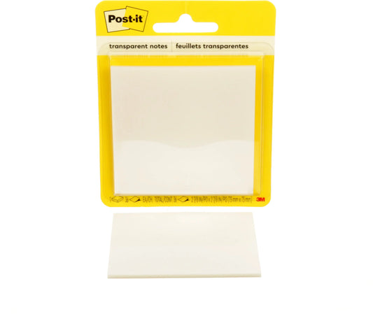 POST-IT Haftnotizen Transpar. 73x73mm 600-TRSPT 36 Blatt Idealshop