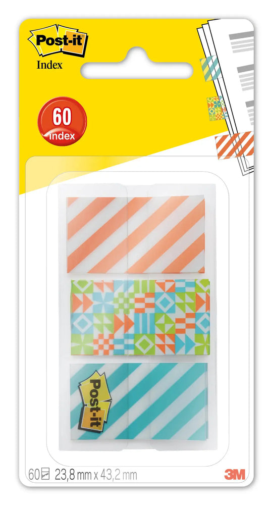 POST-IT   Index Geo Collect. 23,8x43,2mm Idealshop