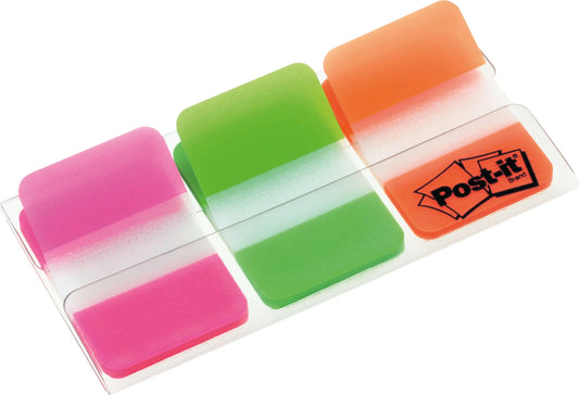 POST-IT Index Strong 25,4x38mm 686-PGO 3-farbig/3x22 Tabs Idealshop