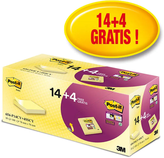 POST-IT   Notes Promo Pack       77x76mm Idealshop