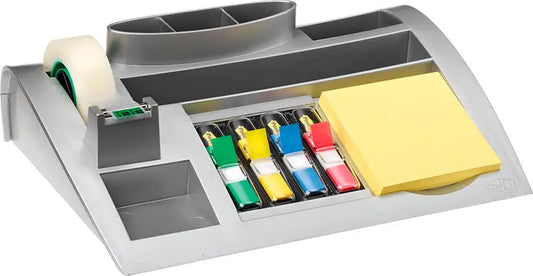 POST-IT Organizer silbergrau C50N mit 810, 654, 4x683 Idealshop