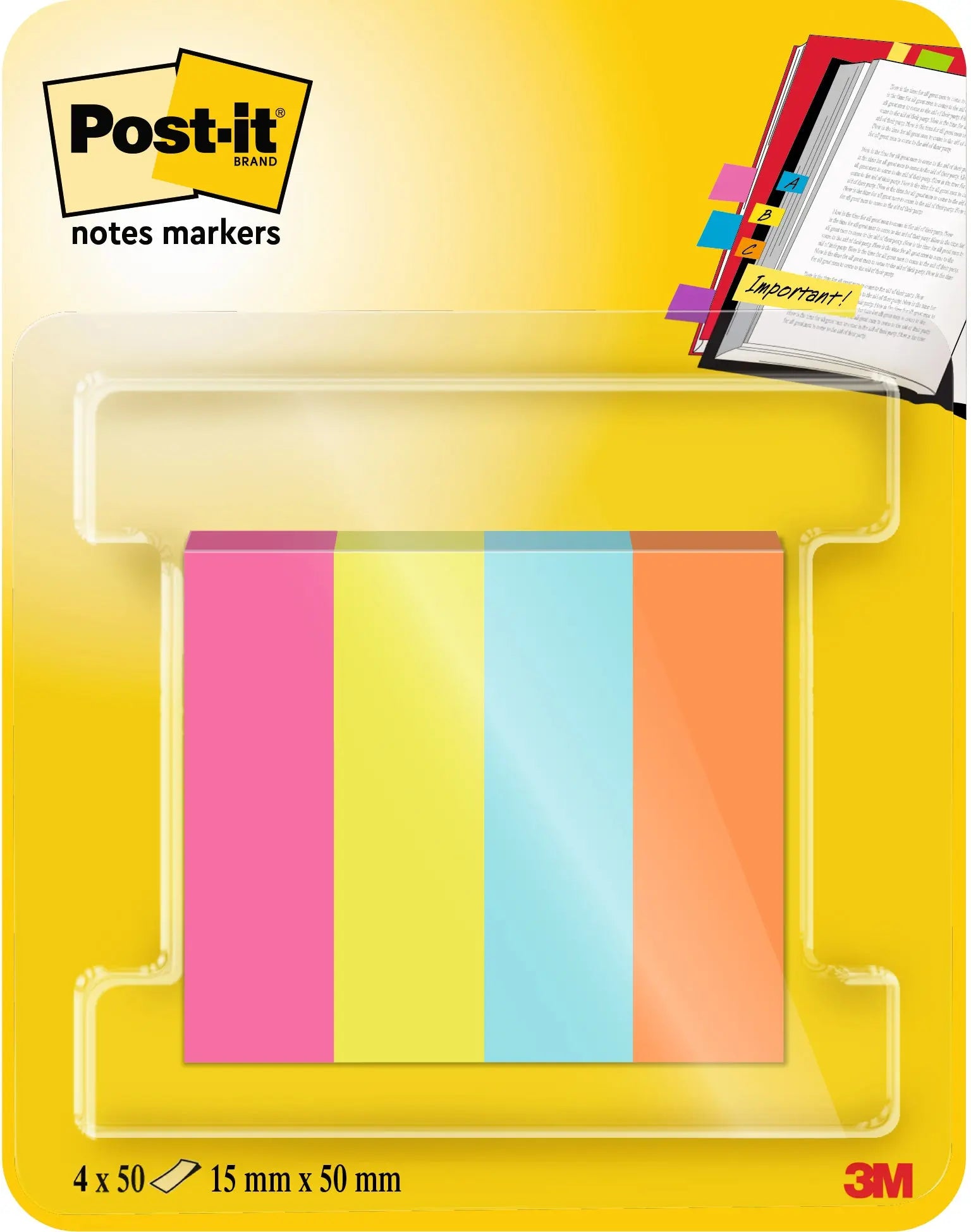 POST-IT   Page Marker            15x50mm Idealshop
