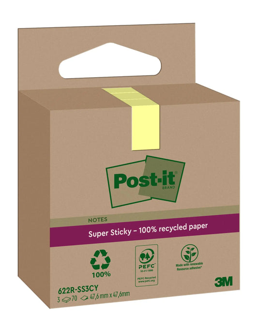 POST-IT   SuperSticky Notes  47.6x47.6mm Idealshop