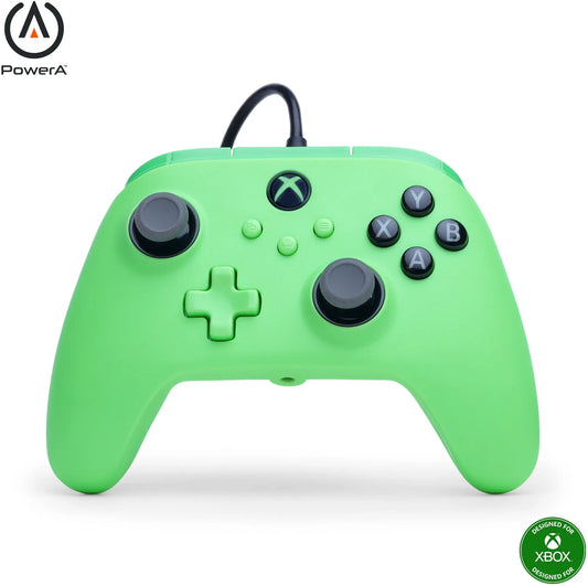 POWER A Advantage Plus Wired Ctrl. XBGP0470-01 Xbox,Verdant Meadow Idealshop