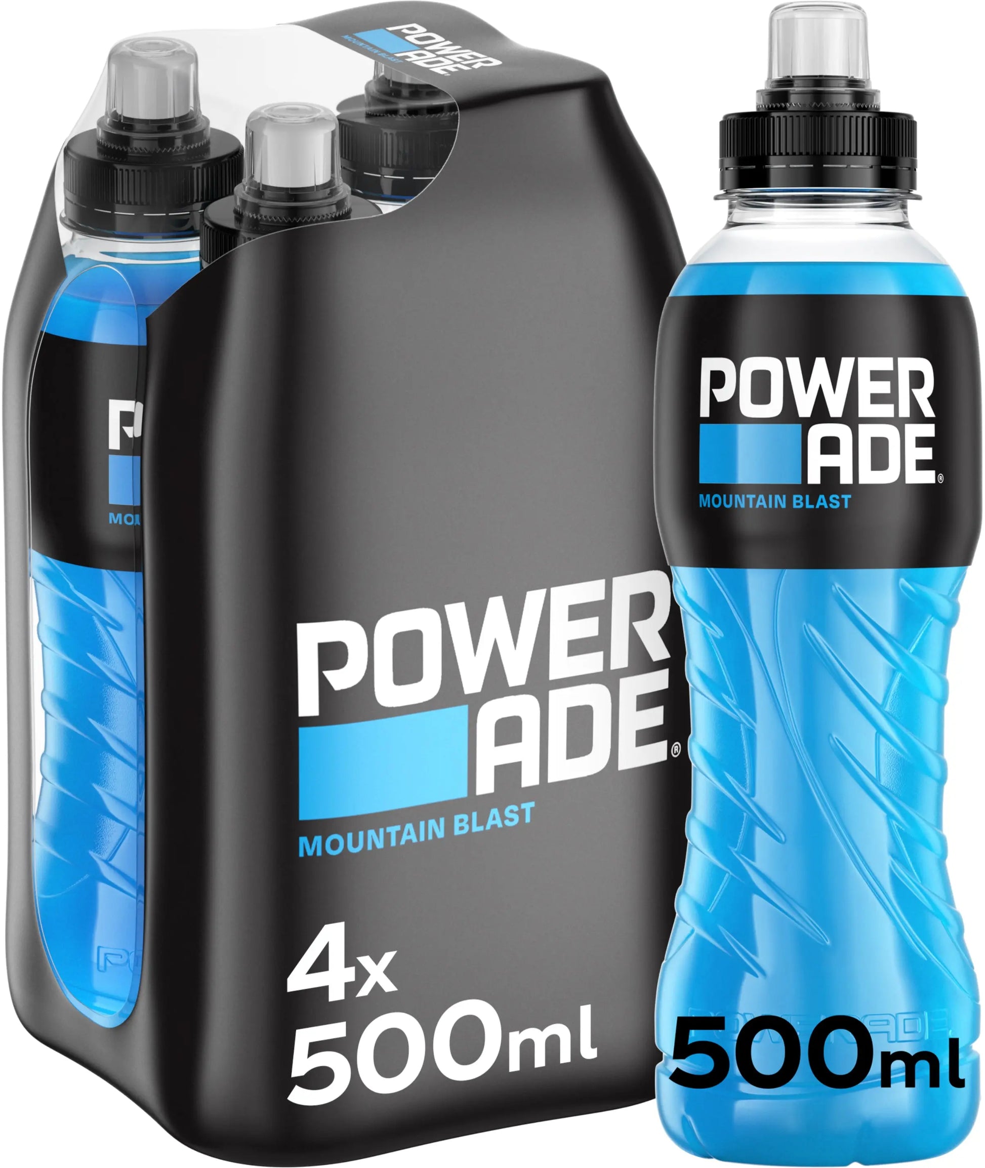 POWERADE Mountain Blast 958508 50cl, 4 Stk. Idealshop