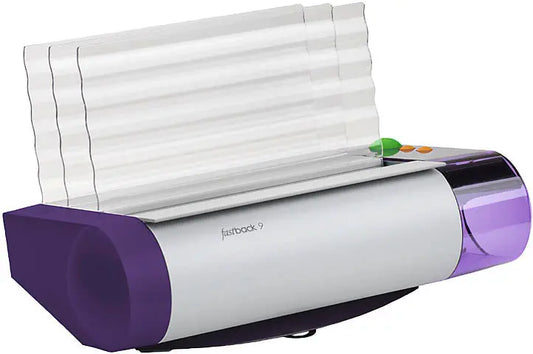 POWIS Thermobindegerät Fastback 9 A4 16843 violett/silber 490x280x330mm Idealshop