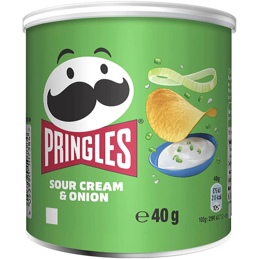 PRINGLES Chips Sour Cream & Onion 20200020 12 x 40 g Idealshop