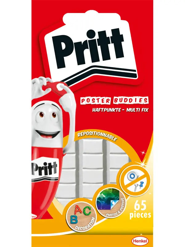 PRITT Haftpunkte Multi-Fix PGP55 weiss 65 Stück Idealshop