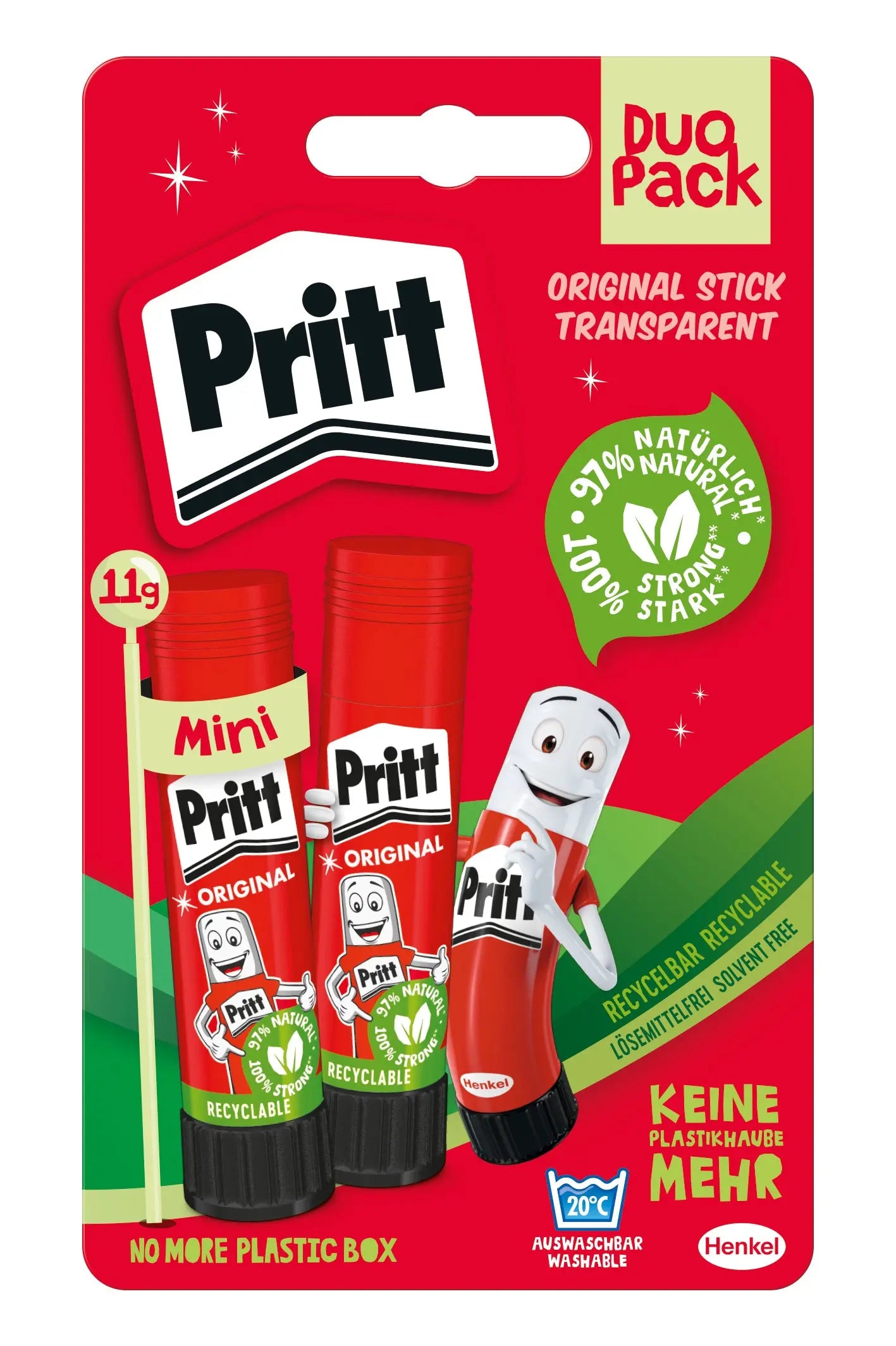 PRITT Klebestift 11g PK4DB 2 Stück Idealshop