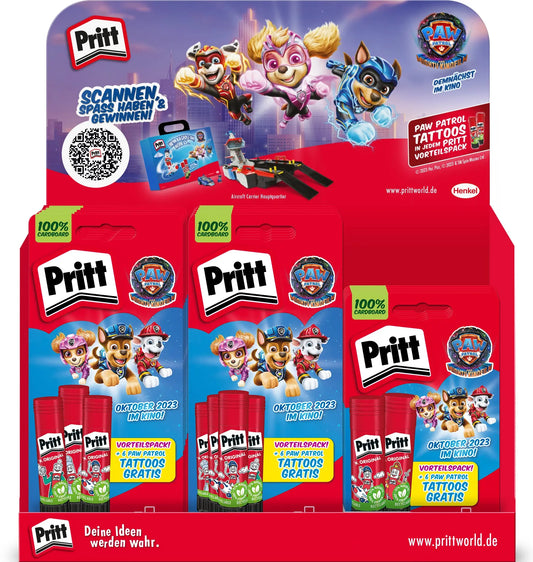 PRITT Klebestift Display 900339 Paw Patrol Edition Idealshop