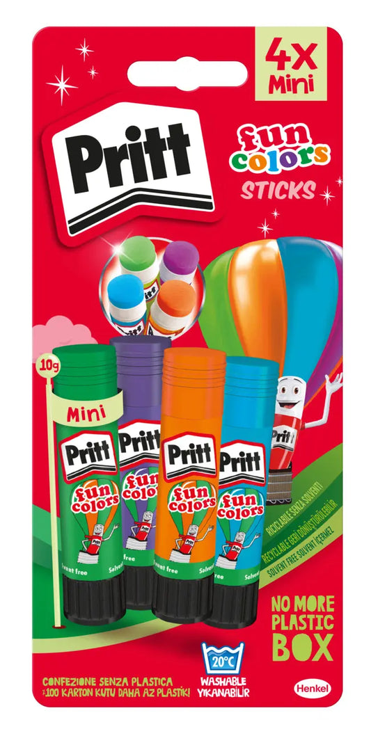 PRITT Stick Fun Colors 45-900-242 4x10g Idealshop