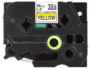 PTOUCH Band selbst lam. schwarz/gelb TZE-SL661 PT-D800W/D900W 36mm Idealshop