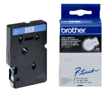 PTOUCH Band, laminiert blau/weiss TC-293 PT-3000 9 mm Idealshop