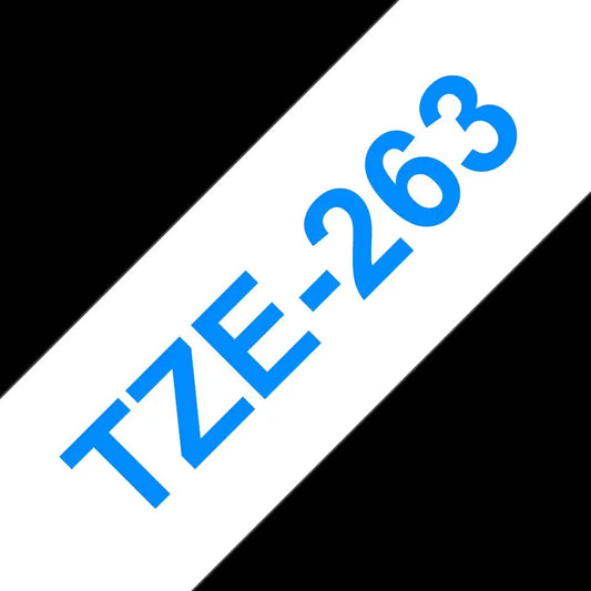 PTOUCH Band, laminiert blau/weiss TZe-263 PT-3600 36 mm Idealshop