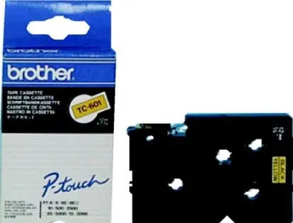 PTOUCH Band, laminiert schwarz/gelb TC-601 PT-3000 12 mm Idealshop
