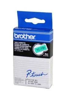 PTOUCH    Band, laminiert   schwarz/grün Idealshop