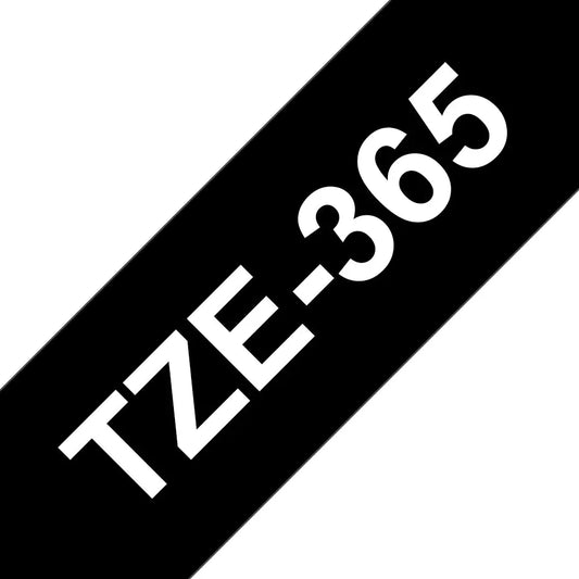 PTOUCH Band, laminiert weiss/schwarz TZe-365 PT-3600 36 mm Idealshop
