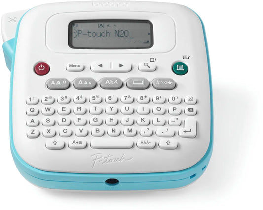 PTOUCH Beschriftungsgerät PT-N20 weiss/blau Idealshop