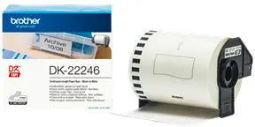 PTOUCH Endlos-Etiketten 103mmx30.48m DK-22246 QL-1050 weiss Idealshop
