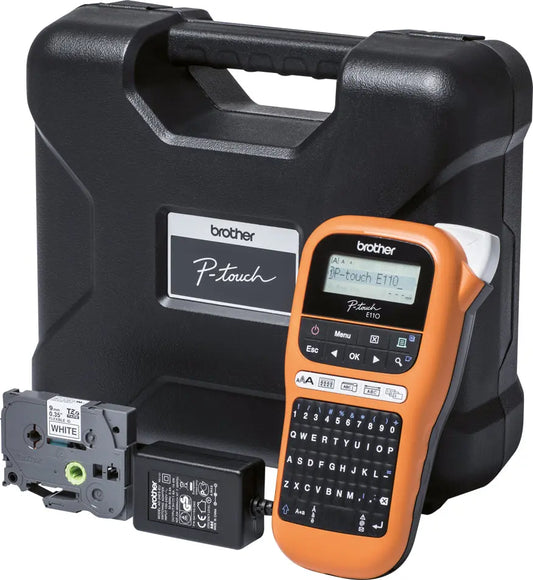 PTOUCH Gerät inkl. PT-E110VP Koffer, Adapter und Band Idealshop