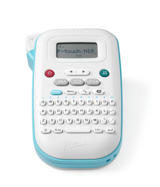 PTOUCH Beschriftungsgerät PT-N10 weiss/blau Idealshop