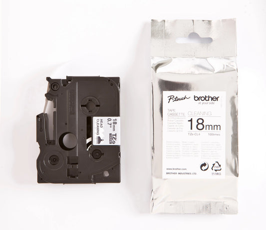 PTOUCH Reinigungsband 100 x TZe-CL4 PT-300 18 mm Idealshop