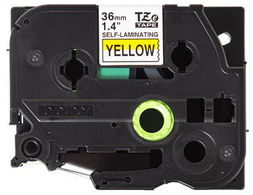 PTOUCH Band selbst lam. schwarz/gelb TZE-SL661 PT-D800W/D900W 36mm Idealshop