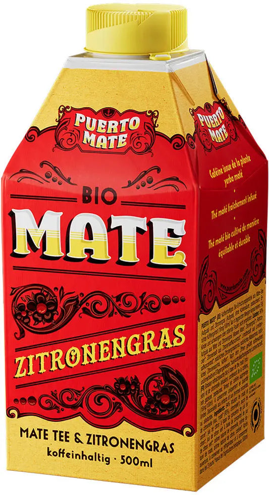 PUERTO Mate Zitronengras Bio 7355 50 cl, 8 Stk. Idealshop