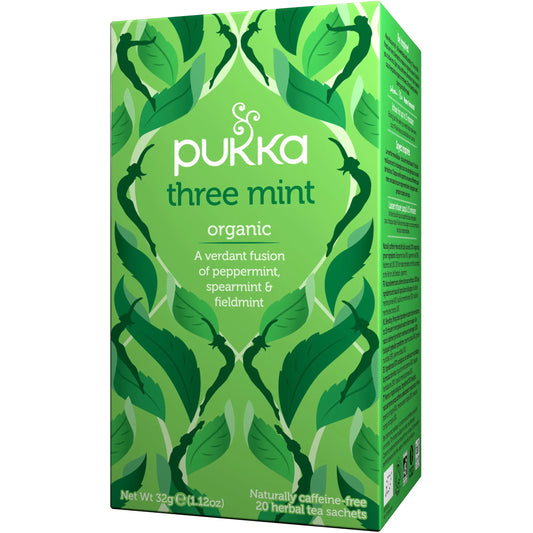 PUKKA Three Mint 4091016 Bio Kräutertee 20 Beutel Idealshop