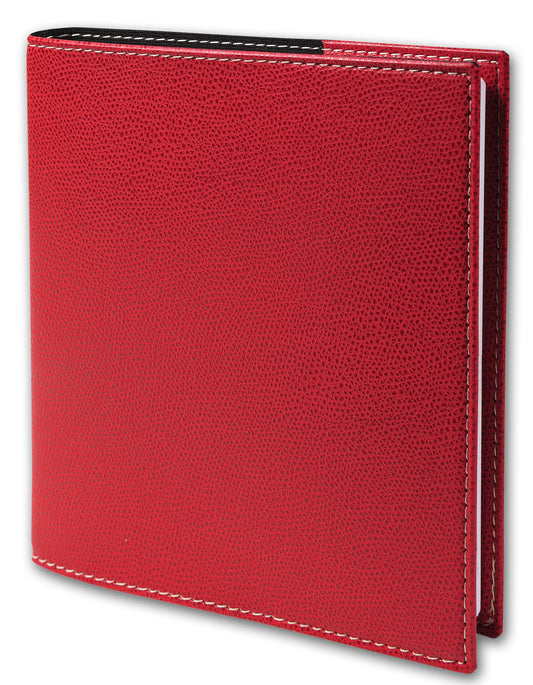 QUO-VADIS Agenda Club Executif 2026 014078Q 1W/2S rot DE 16x16cm Idealshop