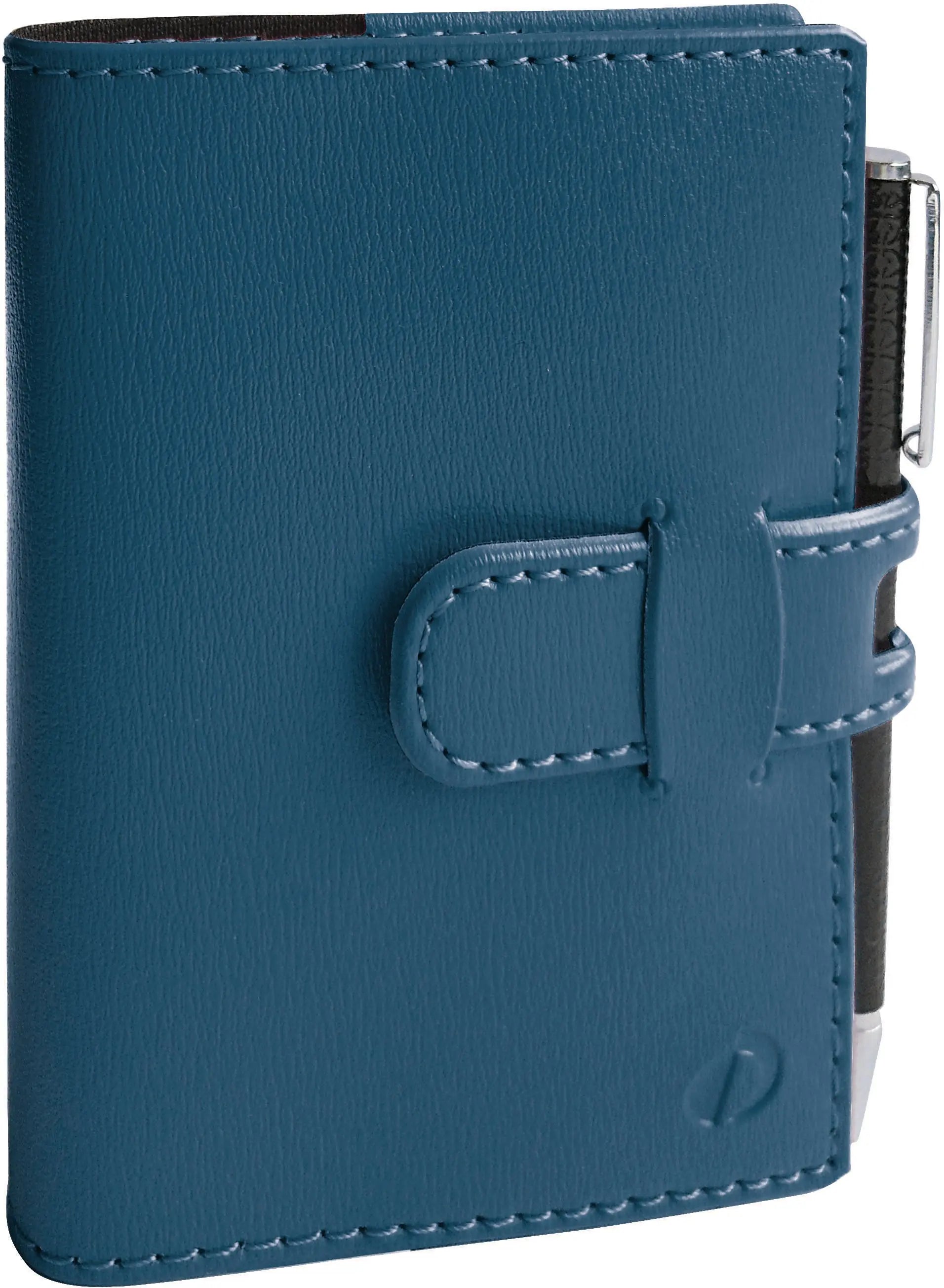 QUO-VADIS Agenda Soho Carla Pre. 2026 368322Q 1W/2S stahlblau FR 21x27cm Idealshop