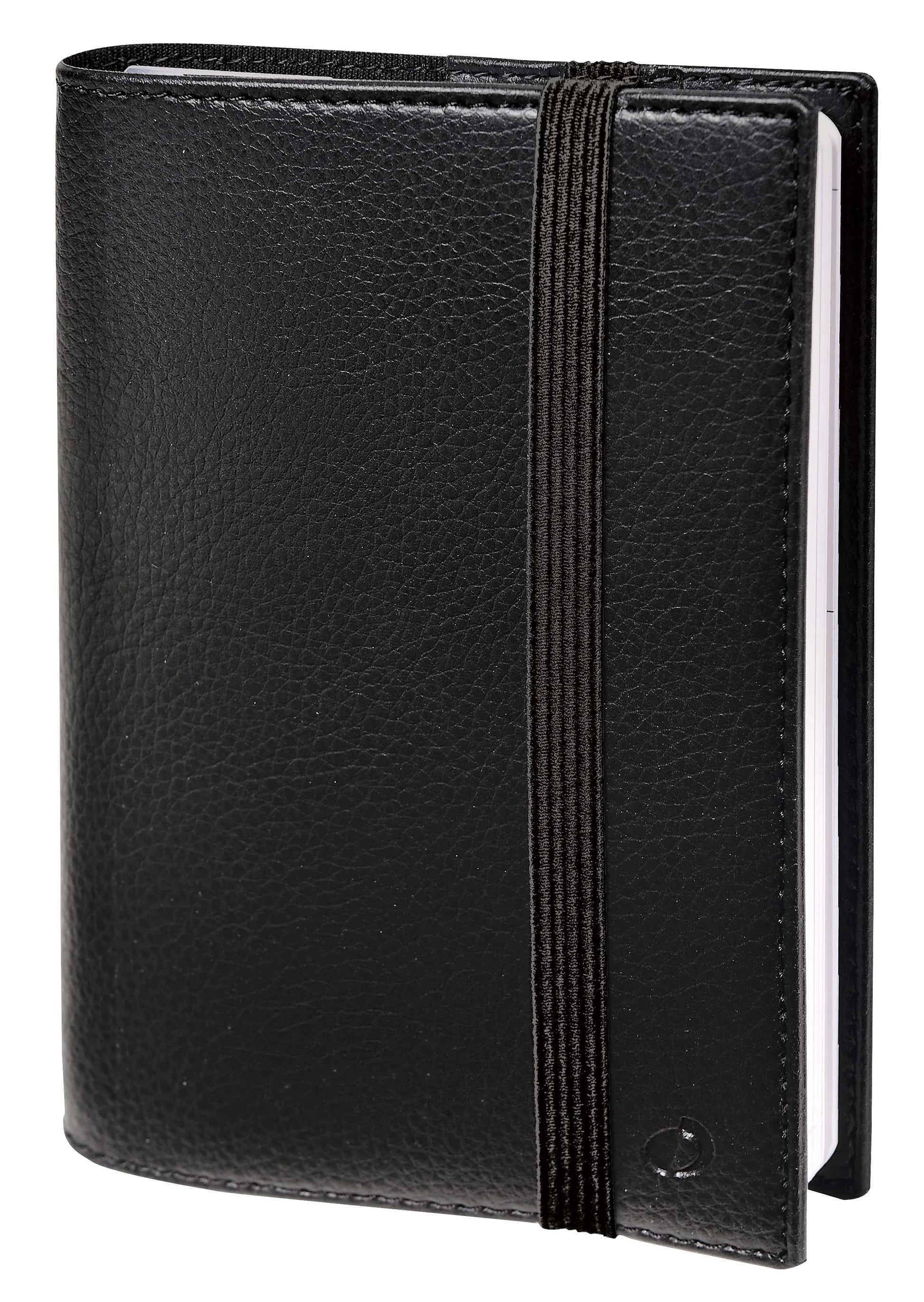 QUO-VADIS Agenda Time&Life large 2026 615015Q 1W/2S schwarz ML 16x24cm Idealshop