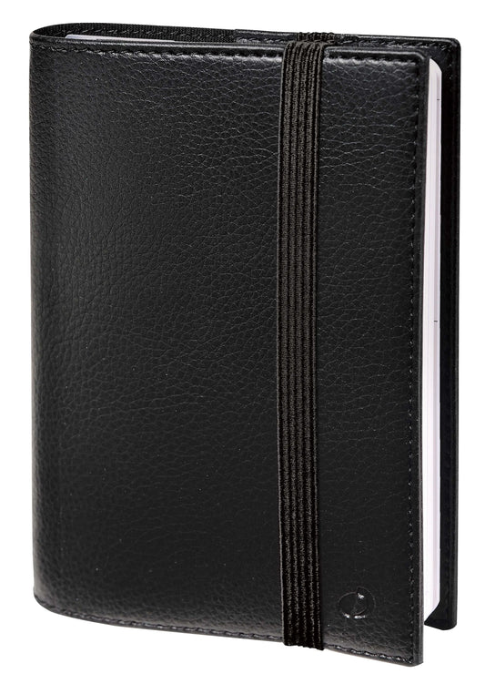 QUO-VADIS Agenda Time&Life large 2026 615015Q 1W/2S schwarz ML 16x24cm Idealshop