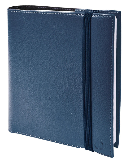QUO-VADIS Agenda Time&Life medi. 2026 540120Q 1W/2S metallblau ML 16x16cm Idealshop