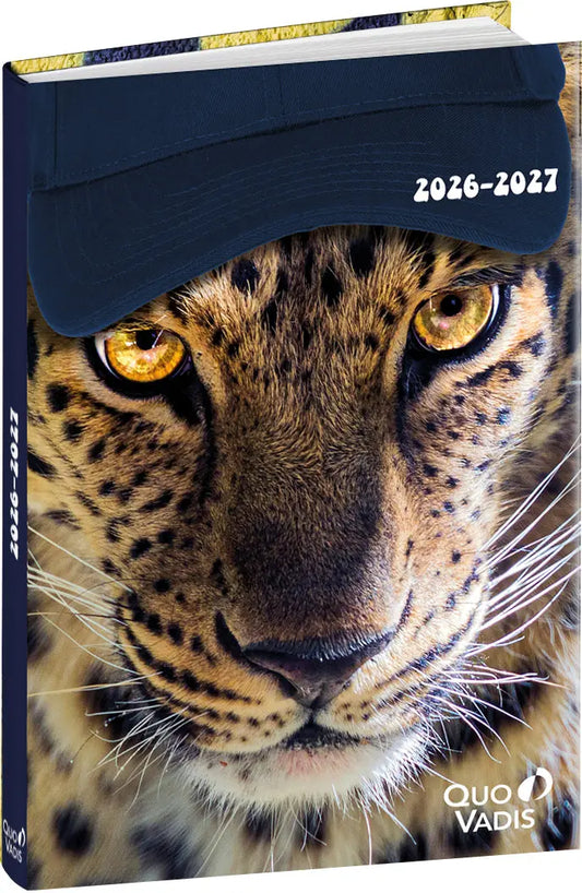 QUO-VADIS Eurotextagenda Leopard 26/27 1282702Q 1T/1S 12M ML 12x17cm Idealshop