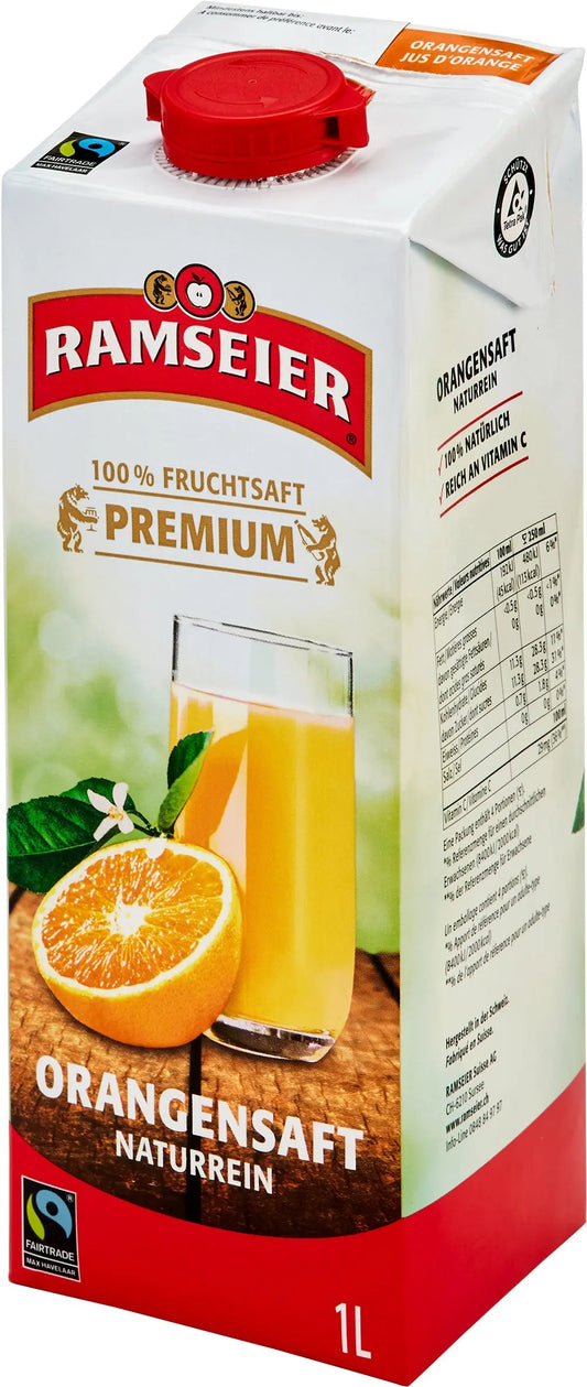 RAMSEIER Premium 100% Orangensaft 1068 100 cl, 1 Stk. Idealshop