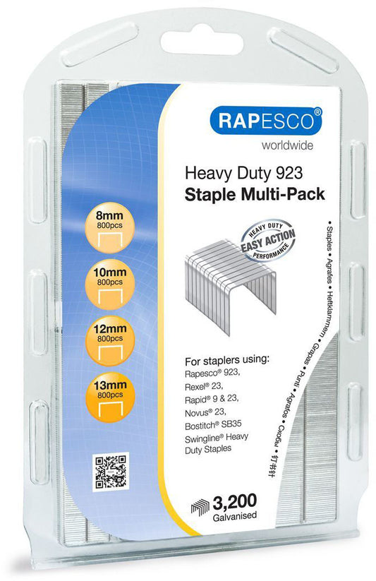 RAPESCO   Heftklammern Multipak 923