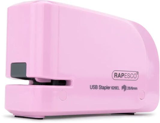 RAPESCO Heftgerät Autom. USB/Batterie 1451 rosa Idealshop
