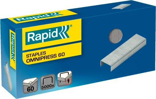 RAPID Heftklammern Omnipress 60 5000562 verzinkt 5000 Stück Idealshop