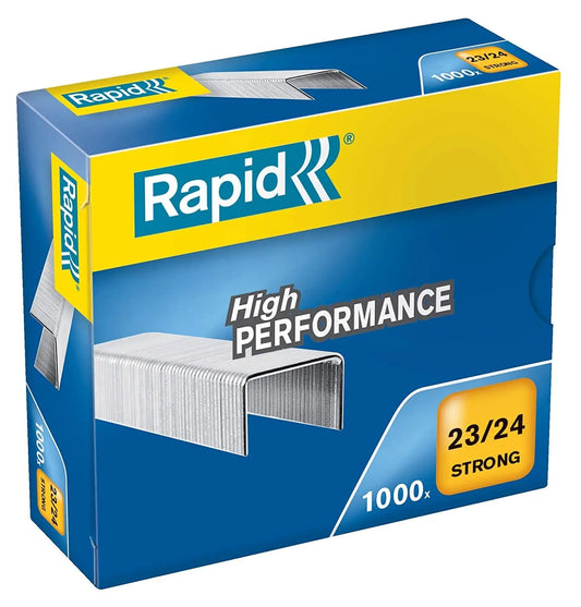 RAPID Heftklammern Strong 23/24 mm 245870500 verzinkt 1000 Stück Idealshop