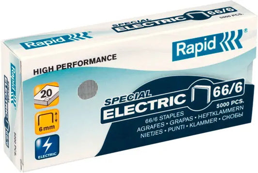 RAPID Heftklammern Strong 66/6 mm 24867800 verzinkt 5000 Stück Idealshop