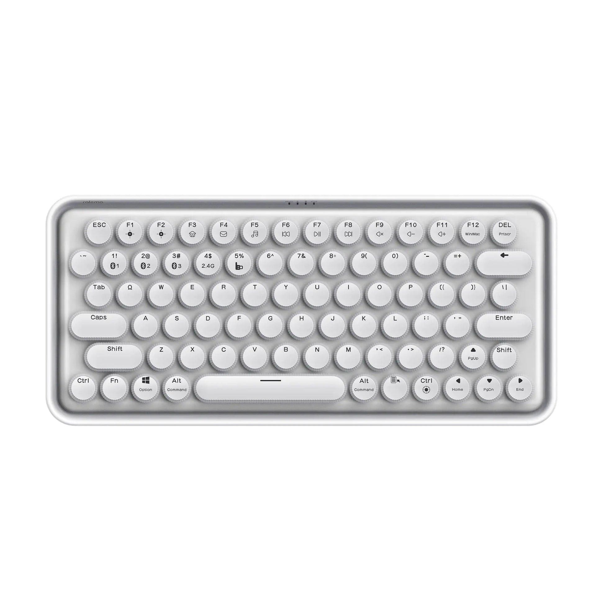 RAPOO Ralemo Pre 5 mech. Keyboard 11567 wireless, White-Silver Idealshop