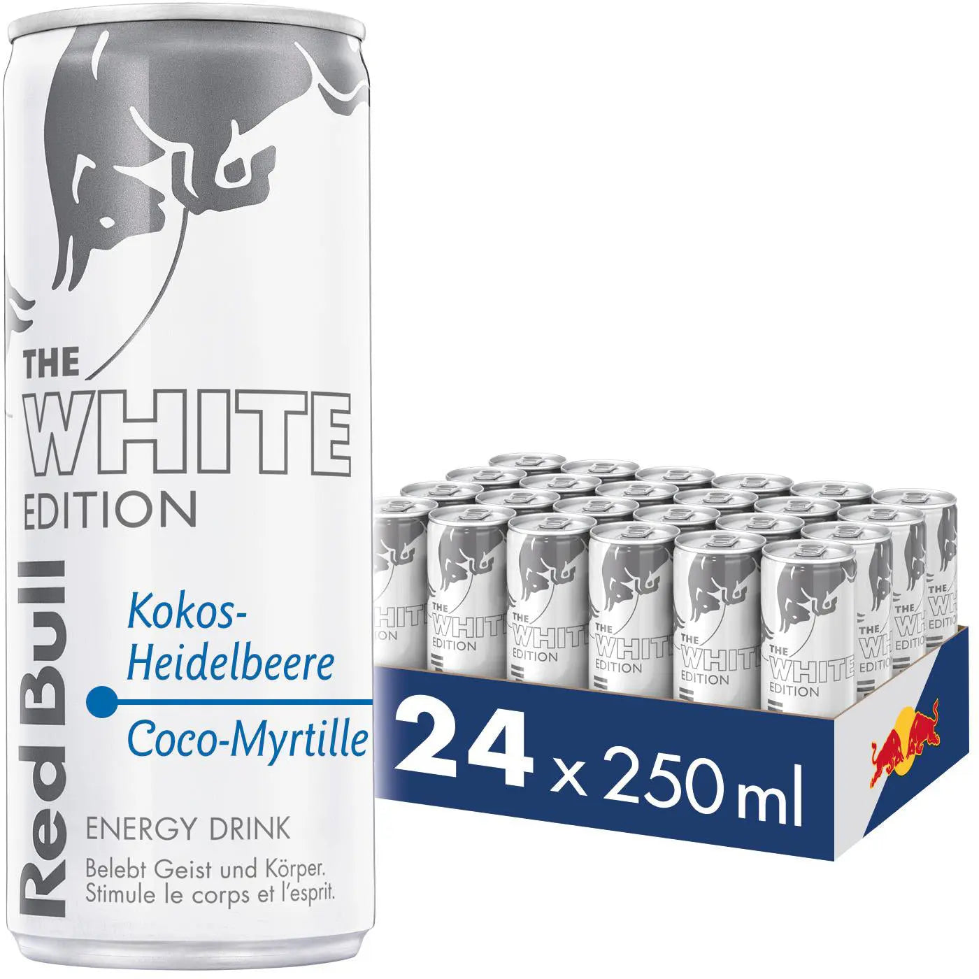 RED BULL Energy Drink Alu RC224090 White Edition 25 cl, 24 Stk. Idealshop