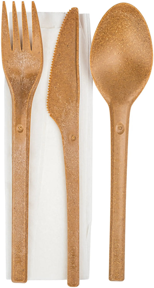 REFORK Besteck-Set 3-tlg 5444.3006.25 braun, 25 Stk. Idealshop