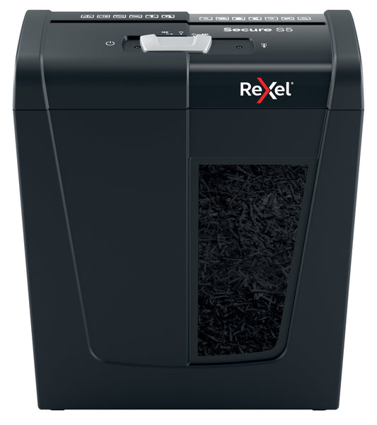 REXEL Aktenvernichter Secure 2020121EU S5, P-2, 10lt Idealshop