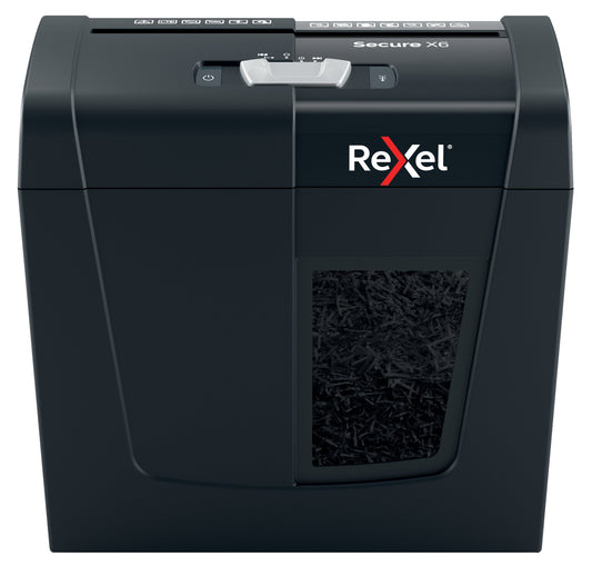 REXEL Aktenvernichter Secure 2020122EU X6, P-4, 10lt Idealshop