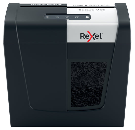 REXEL Aktenvernichter Secure 2020128EU MC3, P-5, 10lt Idealshop