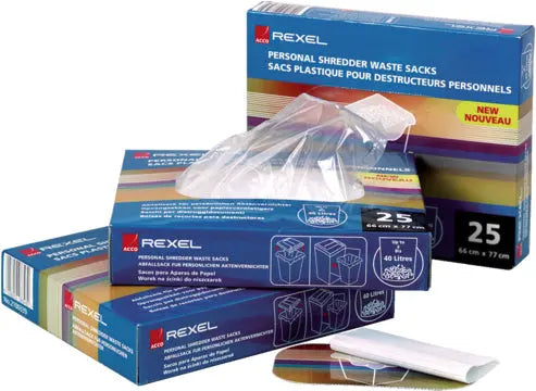 REXEL Abfallsack PP 115lt 40070 transparent 100 Stück Idealshop